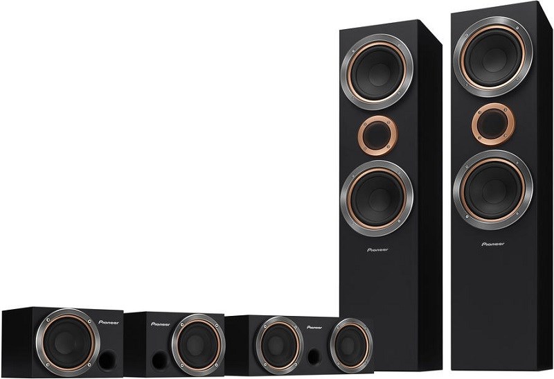 Pioneer S-RS55TB reproduktory 5.0